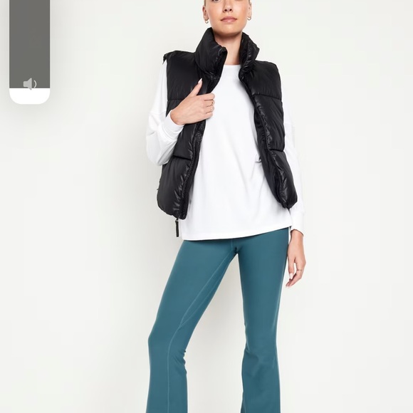 NWT OLD NAVY Cloud 94 Soft Long Sleeve TUNIC Color: White Lilies - Picture 3 of 9